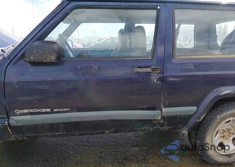 1999 Jeep Cherokee Sport из США, поврежденный, VIN 1J4FF67S6XL638551